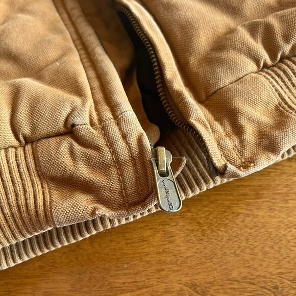 Carhartt tan canvas jacket 3T - Picture 7 of 10